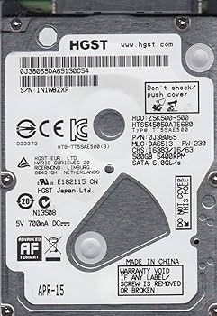 Amazon.com: 500GB 5.4K Z5K500 SATA 2.5 DISC PROD SPCL SOURCING See